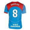 Maillot de Supporter Atlético Madrid Barrios 8 Troisième 2025-26 Pour Homme